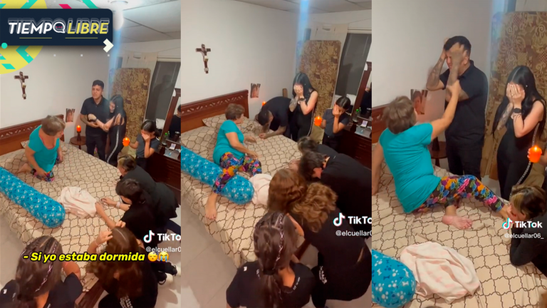 Familia le hizo creer a abuela que se había muerto mientras dormía: se vistieron de negro y le lloraron