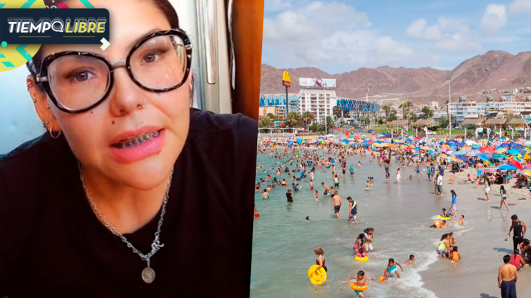 Venezolana hizo un fuerte llamado a extranjeros por parlantes en las playas