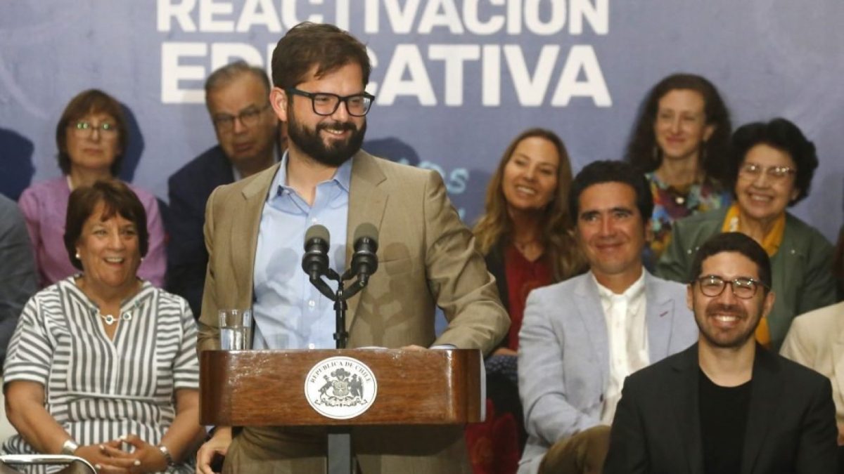 Presidente Boric lanzó plan para la Reactivación Educativa 2023: “La ...