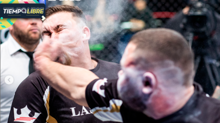 Impactante: Deportista quedó desfigurado tras feroz cachetada durante torneo