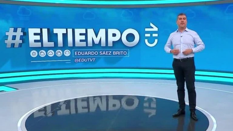 Eduardo Sáez y el informe del tiempo para este martes 24 de enero