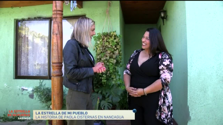 La Estrella De Mi Pueblo: Emilia Daiber se encantó con la historia de Paola Cisternas en Nancagua