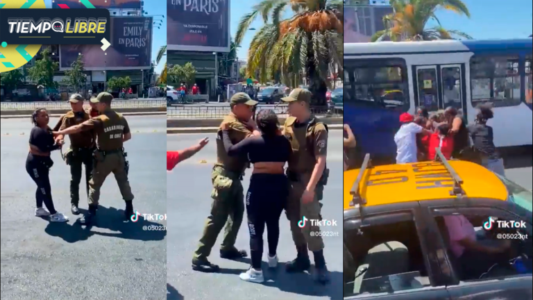 Carabineros fueron golpeados tras intentar llevarse a niña durante procedimiento policial en Estación Central