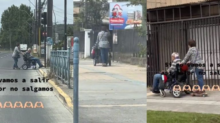 Pareja del viral silla-skate revela el origen de su innovador invento: 