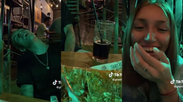 Pero las risas no faltaron: Joven se quedó dormido en plena cita y la reacción de su pareja se volvió viral