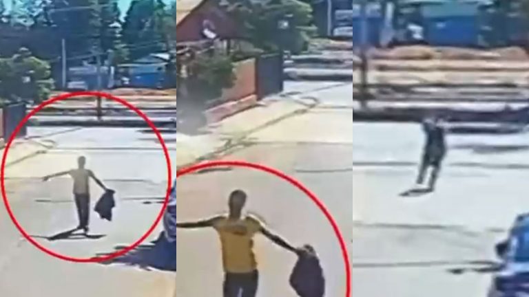 El video clave del asesinato ocurrido en vía pública de Puente Alto: Víctima recibió disparos por la espalda