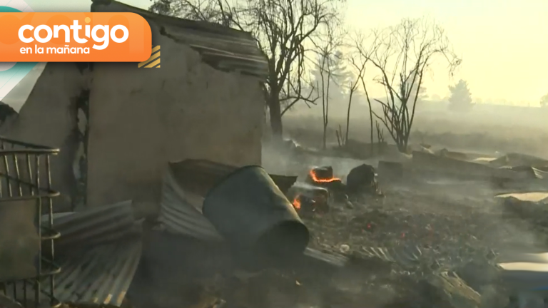 Alerta roja en Chillán: Altas temperaturas y viento complican combate del fuego