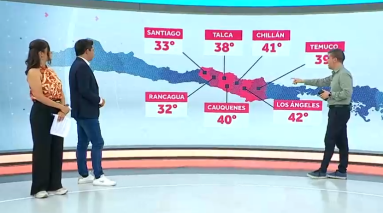 Alerta por temperaturas fuera de lo común en zona centro-sur: En Chillán se alcanzarían los 41°