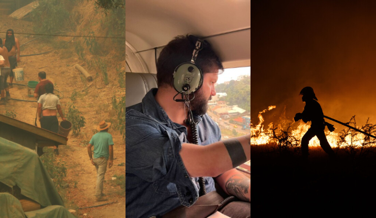 Balance por incendios forestales: Senapred registra 14 fallecidos y más de 200 siniestros a nivel nacional