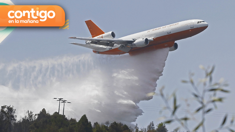 “Ten Tanker” ya se encuentra en Chile para combatir incendios: Tiene capacidad de 36 mil litros