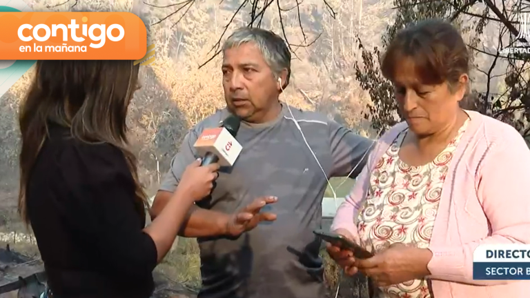 “Era una lluvia de fuego”: El crudo relato de familia afectada por incendios en Purén