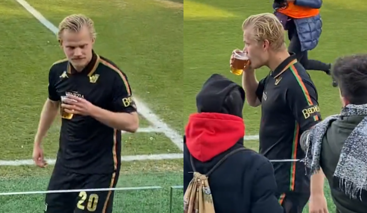 ¡Sin ningún remordimiento! Jugador fue a comprar una cerveza al bar tras ser reemplazado por su entrenador