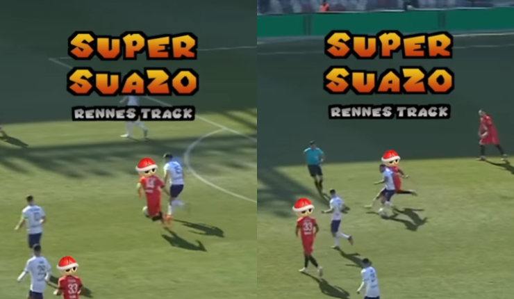 ¡Los tiene locos! Gabriel Suazo se convierte en estrella y Toulouse lo compara con Mario Bros.