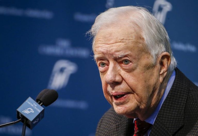 Ex presidente de Estados Unidos, Jimmy Carter, recibirá cuidados paliativos en su casa para estar con su familia