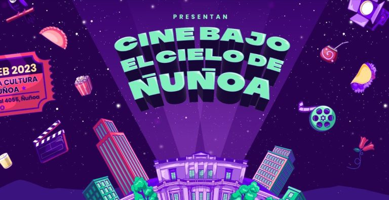 Una semana de películas: La cartelera y horarios del imperdible Festival de Cine bajo el cielo de Ñuñoa