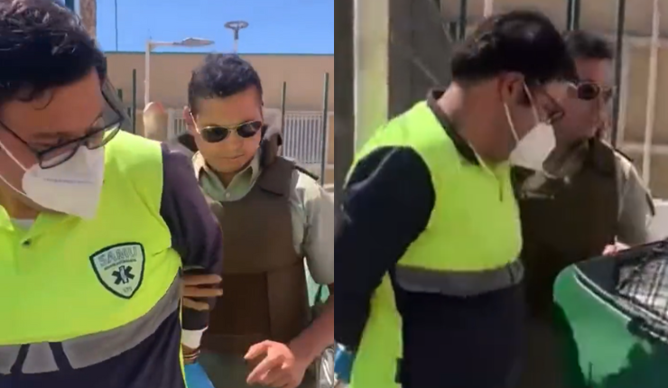 Estaba atendiendo emergencia: Carabineros abre investigación por chofer de ambulancia detenido en Antofagasta