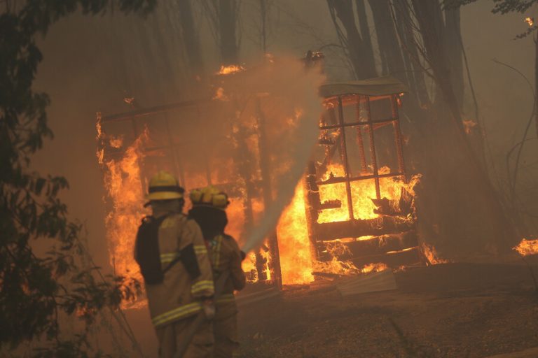 Fiscalía Nacional investigará incendios forestales en zona sur como un 