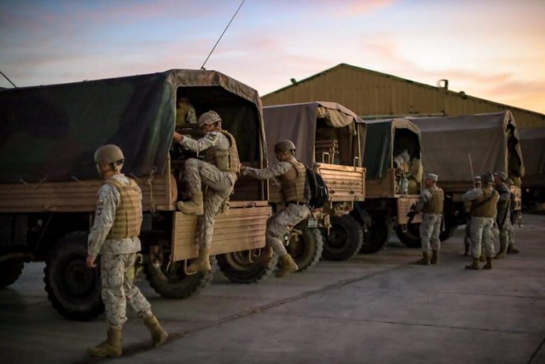 Debuta despliegue militar en la frontera norte: Más de 600 efectivos de las FF.AA. resguardarán la zona