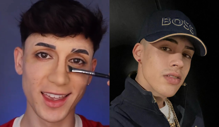 Contuliano la hizo otra vez: Tiktoker sorprendió al convertirse en Cris Mj solo con maquillaje