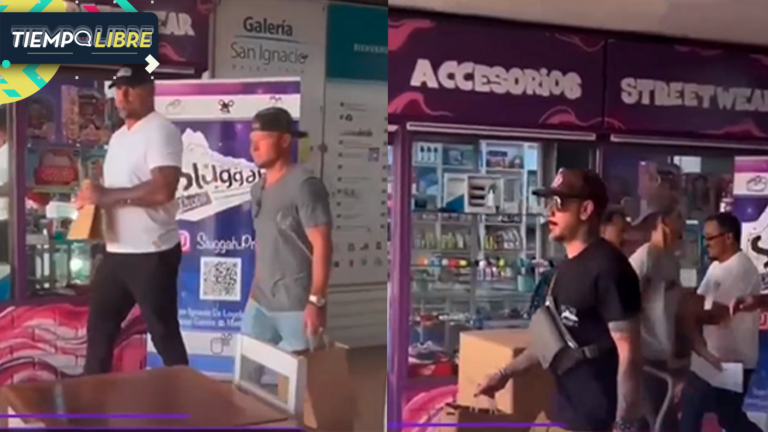 Miembros de los Backstreet Boys fueron sorprendidos visitando conocida galería de Santiago