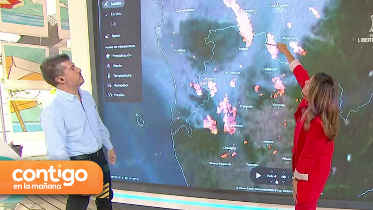 “El calor se va a mantener”: Eduardo Sáez y el pronóstico para las zonas afectadas por los incendios forestales