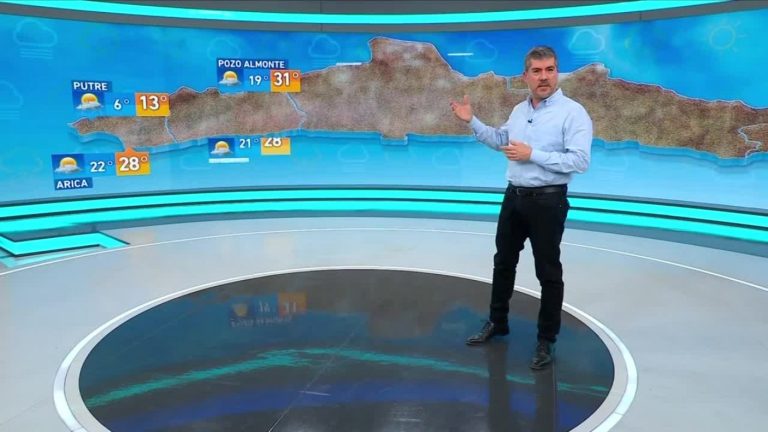 Eduardo Sáez y el informe del tiempo para este martes 7 de febrero