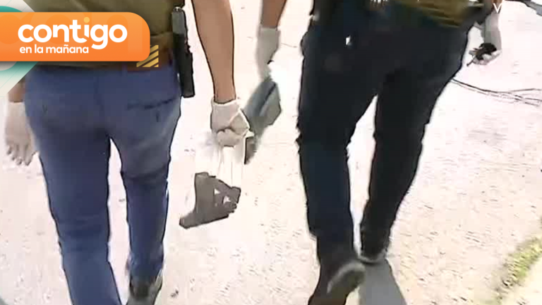 En medio de operativo de demolición: Encuentran réplica de arma de fuego en “narco casa”