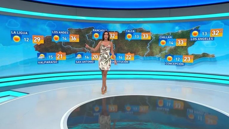 Vanessa Noé y el informe del tiempo para este viernes 10 de febrero