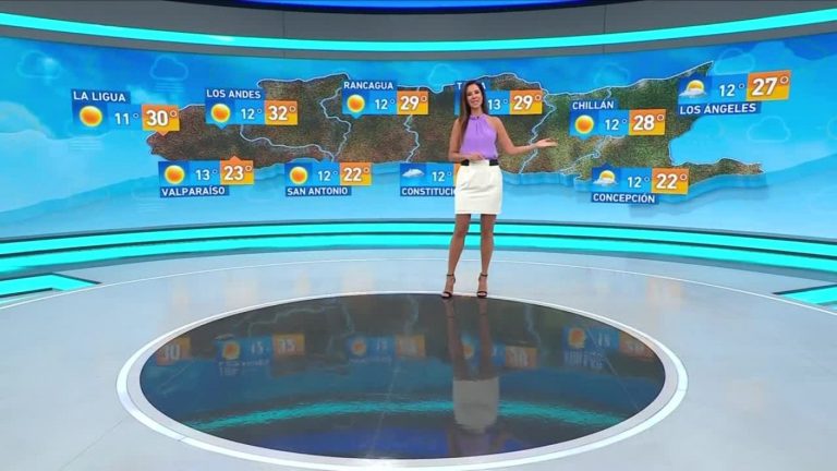 Vanessa Noé y el informe del tiempo para este lunes 13 de febrero