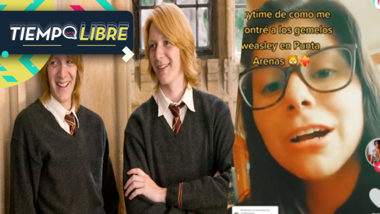 “Encontré oro”: Fanática de Harry Potter pudo conocer a los “Gemelos Weasley” en Punta Arenas
