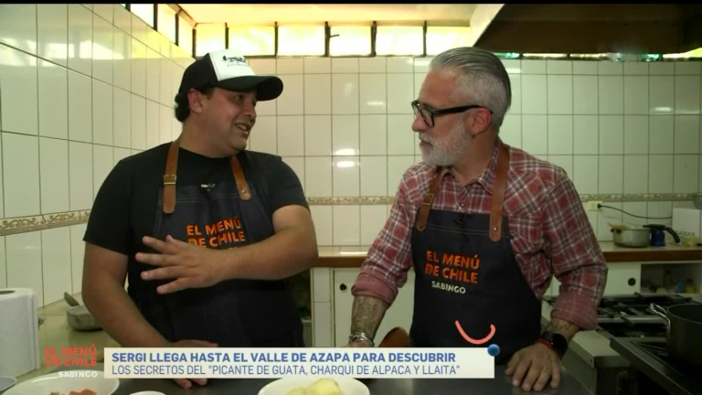El Menú de Chile: Sergi Arola probó el “Picante de pata, guata, charqui de alpaca y llaita”