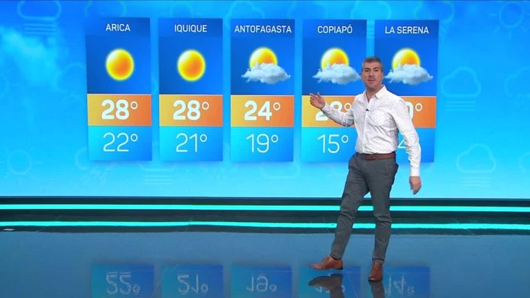 Eduardo Sáez y el informe del tiempo para este miércoles 15 de febrero