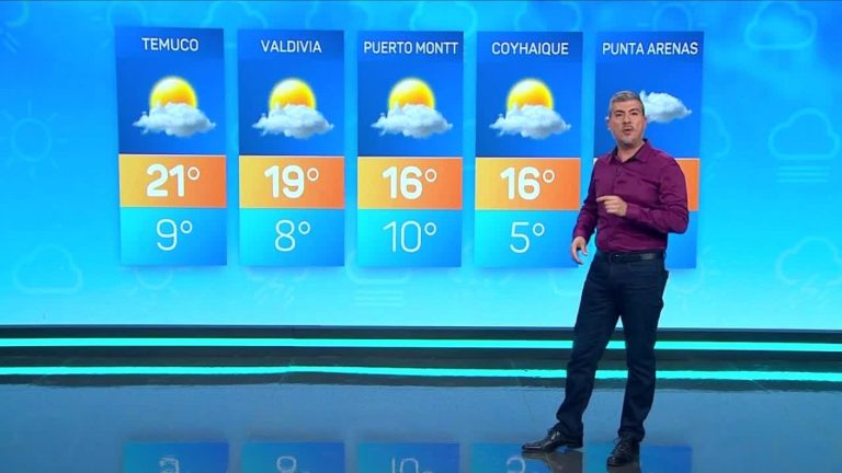 Eduardo Sáez y el informe del tiempo para este jueves 16 de febrero