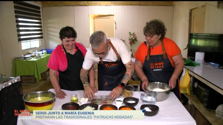 El Menú de Chile: Sergi Arola preparó “Pantrucas nogadas” en Cachapoal