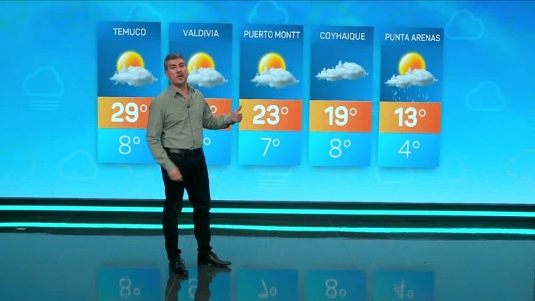 Eduardo Sáez y el informe del tiempo para este jueves 23 de febrero