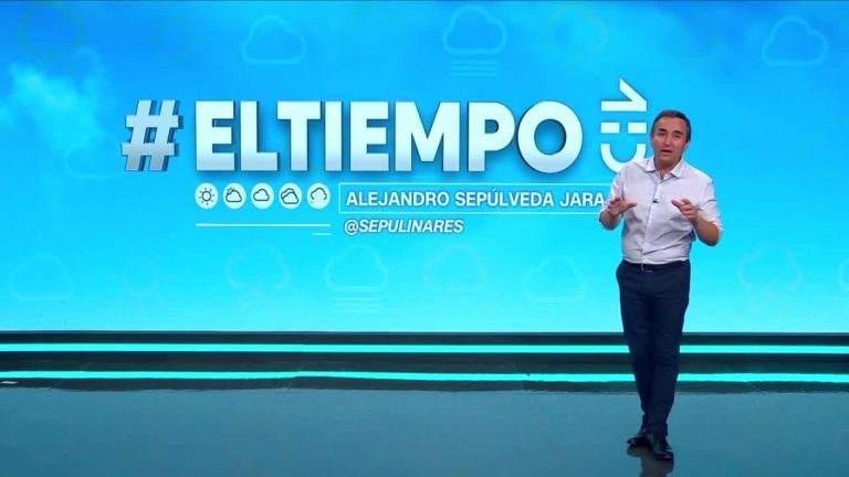 Alejandro Sepúlveda y el informe del tiempo para este viernes 24 de febrero