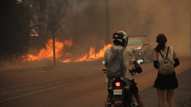 Senapred ordena evacuar nuevas zonas de la Región de Biobío y Ñuble por peligro de incendios forestales