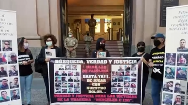 Arraigo nacional y firma mensual para cuatro oficiales formalizados por tragedia aérea de avión Hércules C-130