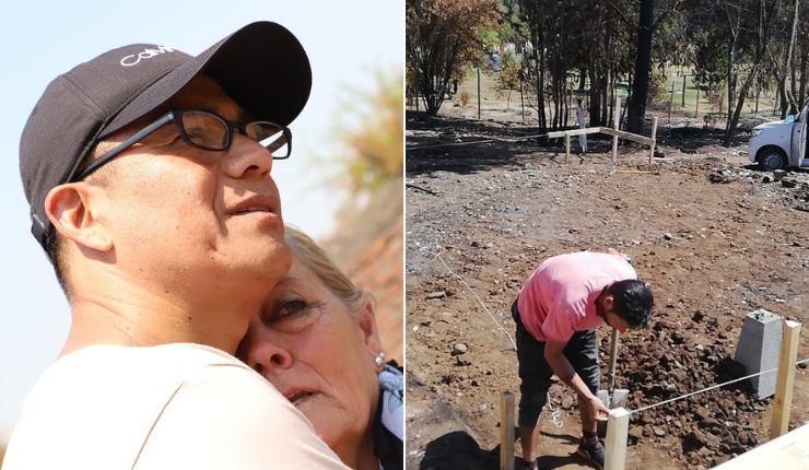 El noble gesto de Américo con familia afectada por incendios: 