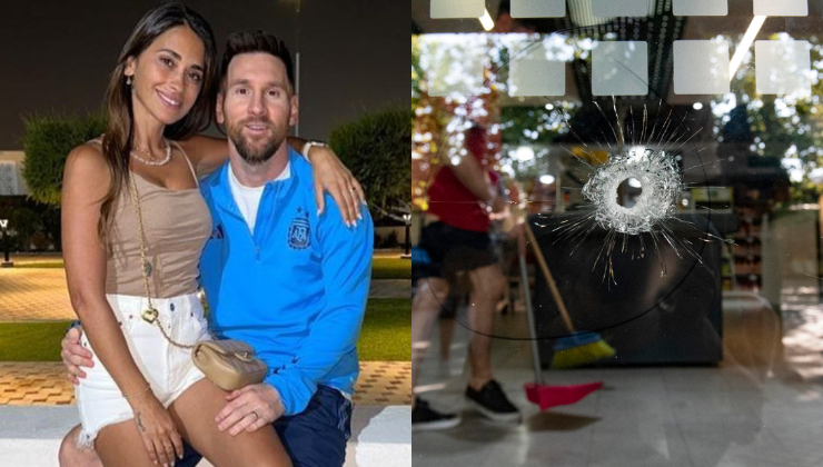 El perturbador mensaje que le dejaron a Messi tras balear local de su familia: 