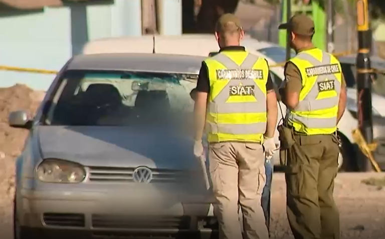 Se entregó autor de doble atropello en la Alameda que dejó dos fallecidos y que se había dado a la fuga