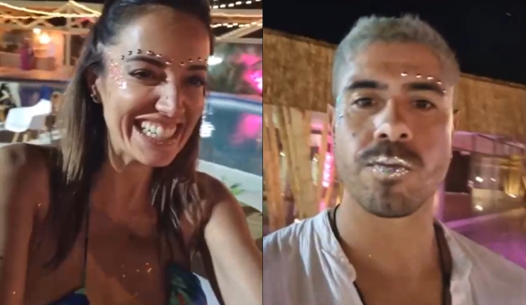 Los coquetos mensajes de Yamila Reyna y Mono Sánchez tras encuentro en fiesta: 