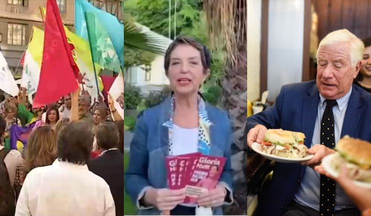 Entre banderazos y volanteos: Los ejes de las campañas de candidatos al Consejo Constitucional