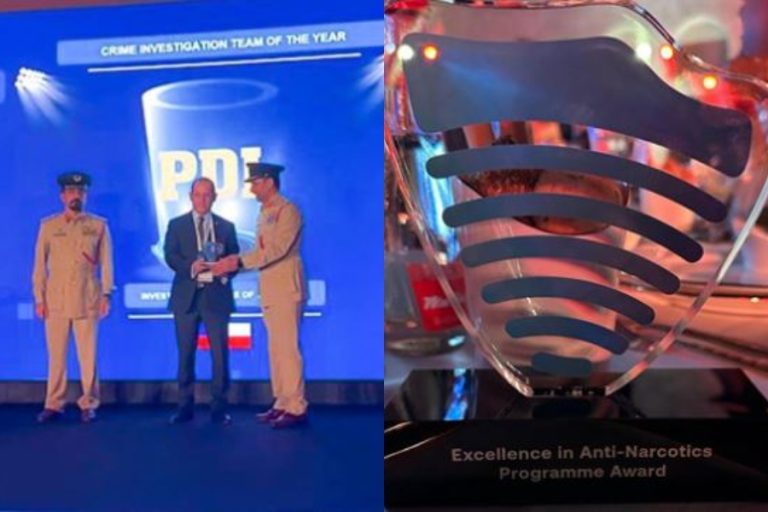 Una de la mejores policías del mundo: PDI recibe premio por plan para combatir el narcotráfico en los barrios