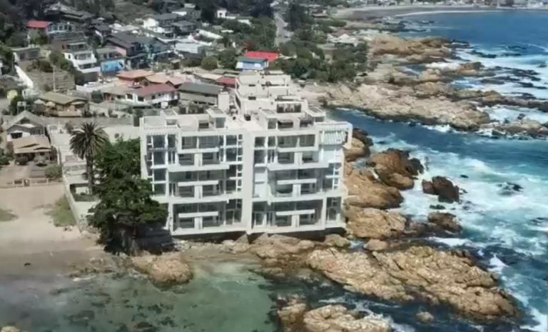 Los cuestionados edificios 