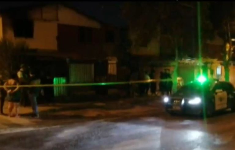 Carabineros mató a sujeto que intentó asfixiar a su pareja y quemar su casa en Maipú