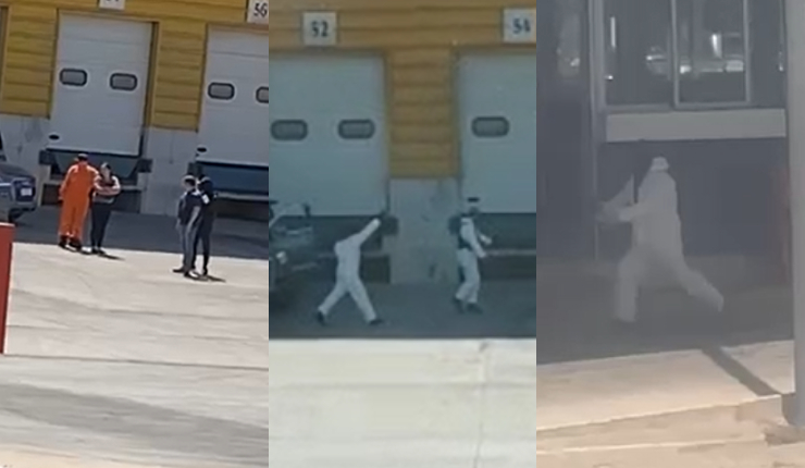 20 overoles blancos robaron 300 celulares en bodega en Pudahuel: Tomaron a dos trabajadores como rehenes