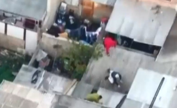 Subieron al techo para intentar escapar: Así cayeron 