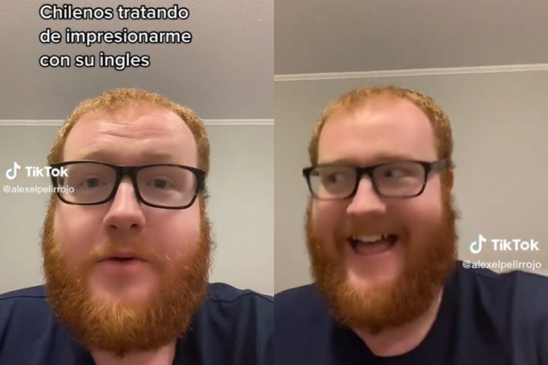 Tiktoker británico sacó risas al notar modismo que usan los chilenos al intentar 