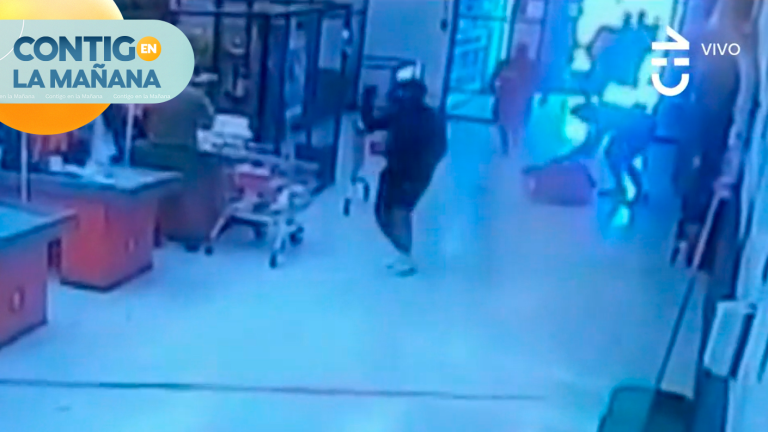 Carabinero de civil frustró a balazos robo a supermercado en La Florida